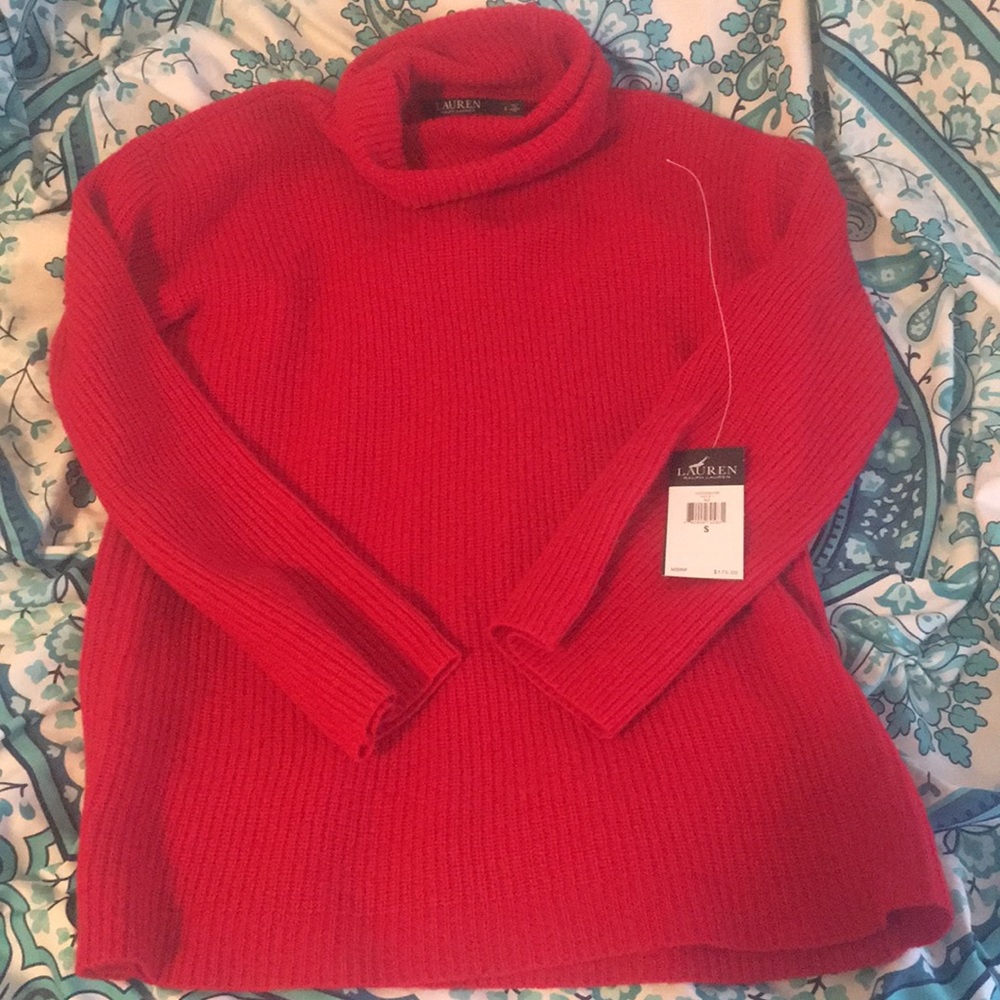 Ralph Lauren cashmere blend turtleneck